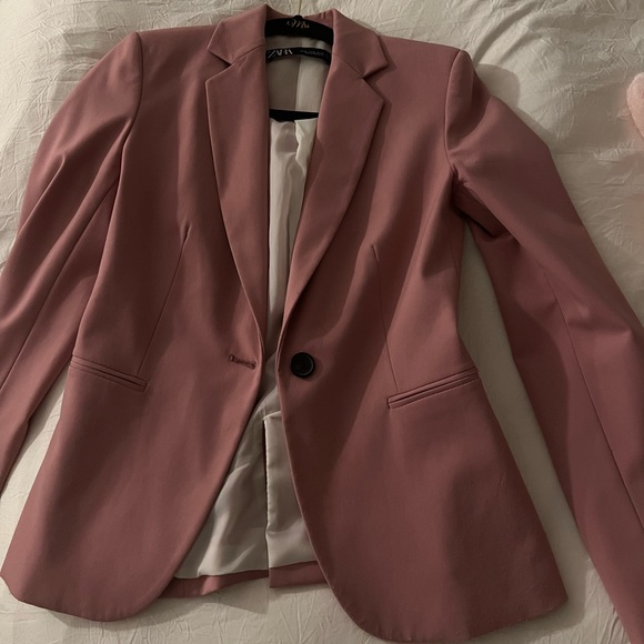 Zara Jackets & Blazers - Pink zara blazer